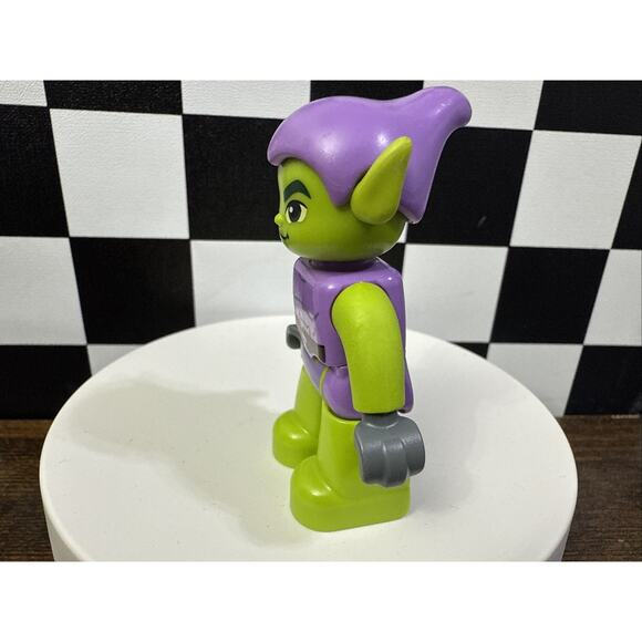 LEGO DUPLO Green Goblin Villain Figure Purple Outfit Spider-Man Classic Minifig - Picture 4 of 5